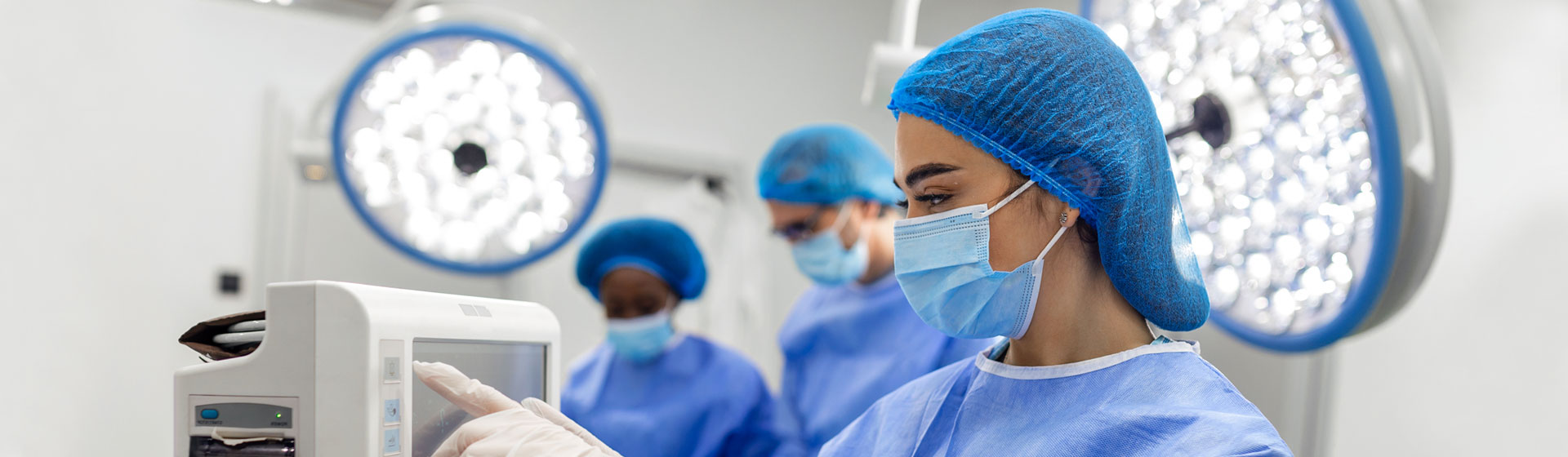 Doctors in a surgery room
